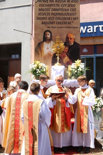 Procesja Bożego Ciała w Żywcu - 2017