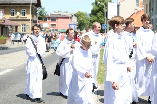 Procesja Bożego Ciała w Żywcu - 2017