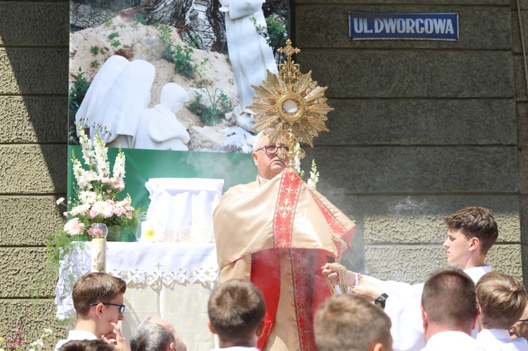 Procesja Bożego Ciała w Żywcu - 2017