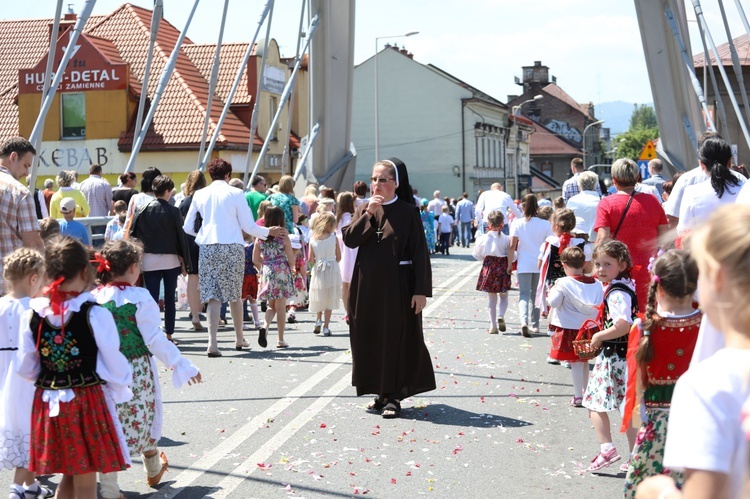 Procesja Bożego Ciała w Żywcu - 2017