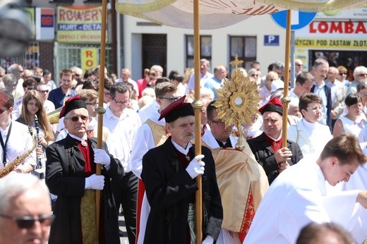 Procesja Bożego Ciała w Żywcu - 2017