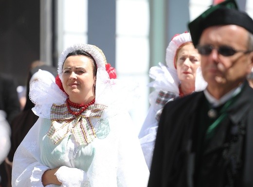 Procesja Bożego Ciała w Żywcu - 2017