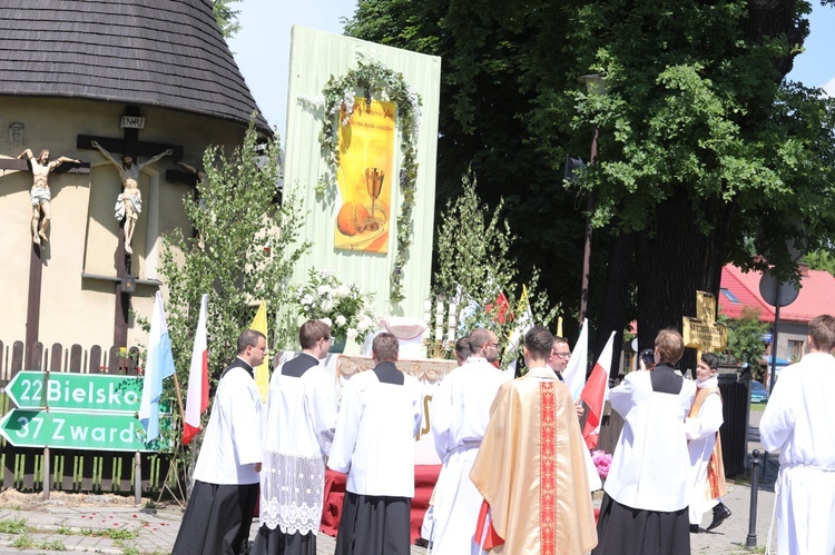 Procesja Bożego Ciała w Żywcu - 2017