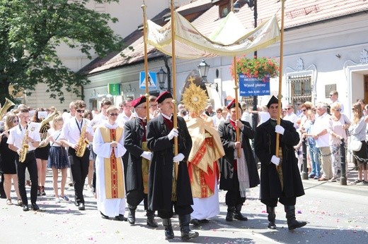 Procesja Bożego Ciała w Żywcu - 2017