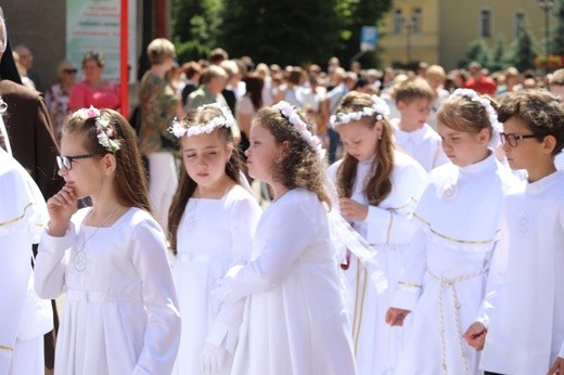 Procesja Bożego Ciała w Żywcu - 2017