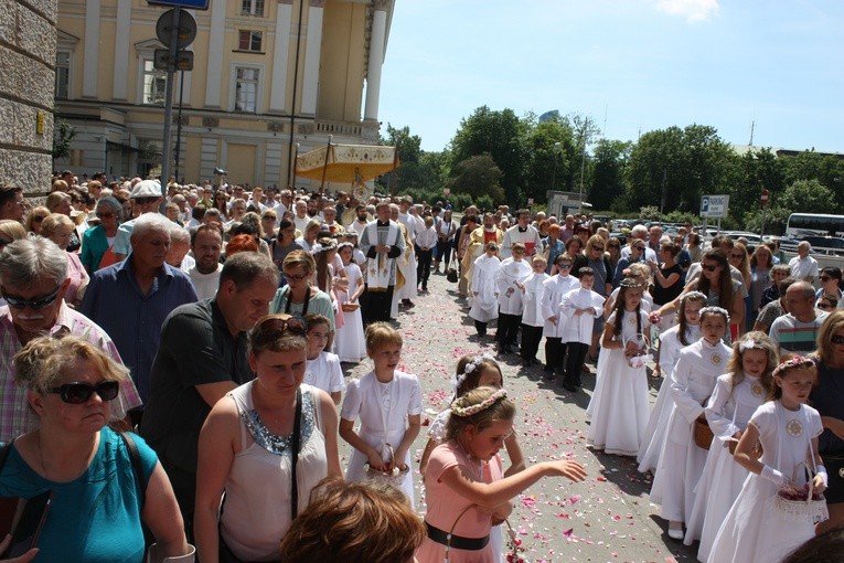 Uroczystość Bożego Ciała w archidiecezji