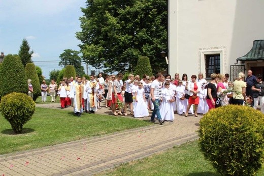 Procesja Bożego Ciała w Bielanach - 2017