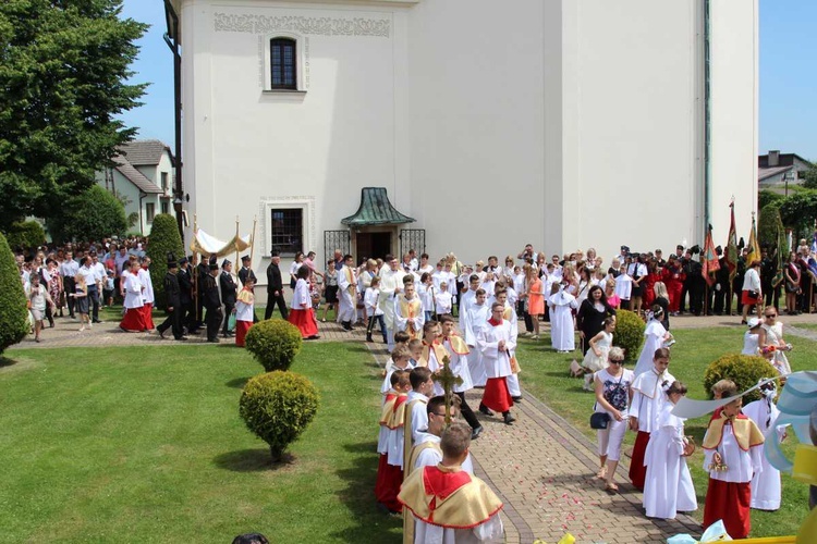 Procesja Bożego Ciała w Bielanach - 2017