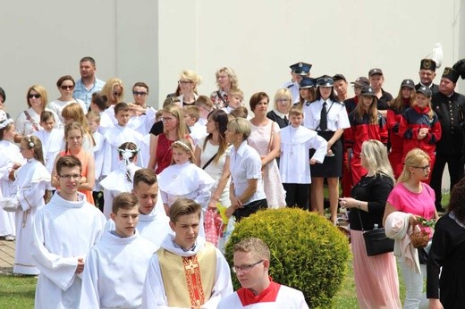 Procesja Bożego Ciała w Bielanach - 2017