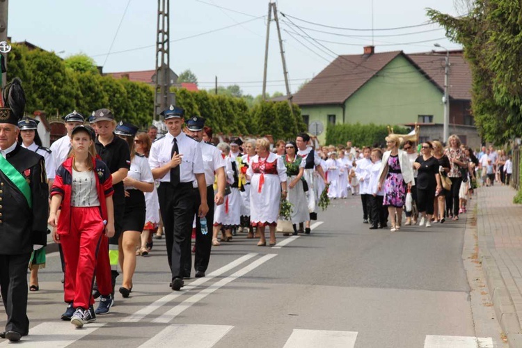 Procesja Bożego Ciała w Bielanach - 2017