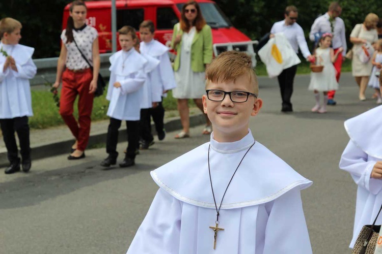 Procesja Bożego Ciała w Bielanach - 2017