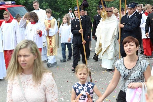 Procesja Bożego Ciała w Bielanach - 2017