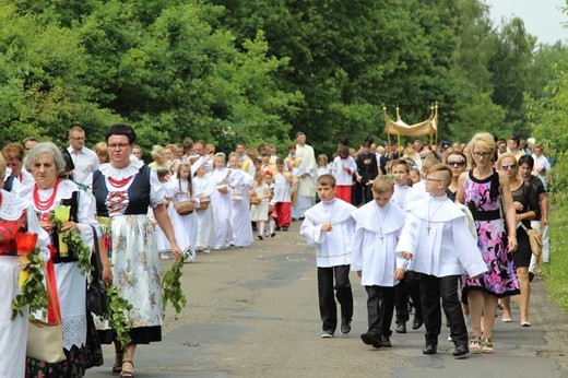 Procesja Bożego Ciała w Bielanach - 2017