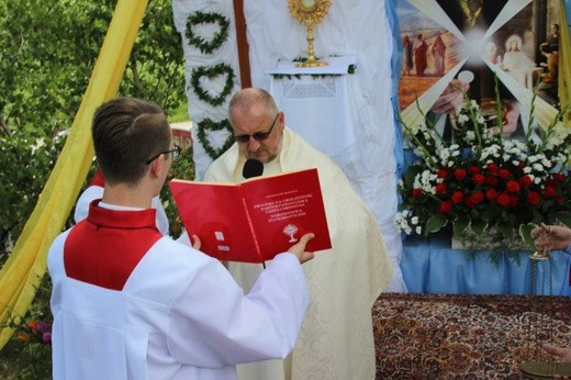 Procesja Bożego Ciała w Bielanach - 2017