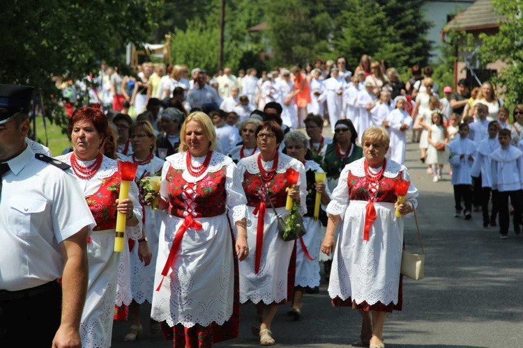 Procesja Bożego Ciała w Bielanach - 2017