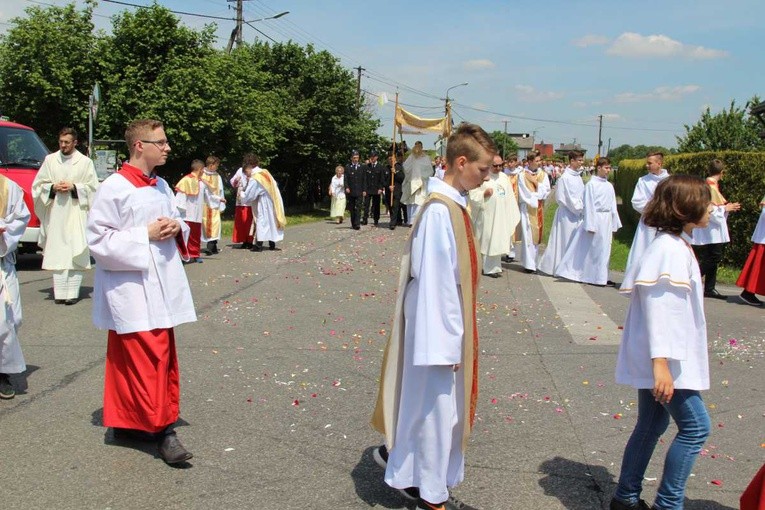 Procesja Bożego Ciała w Bielanach - 2017