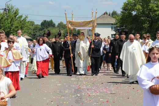 Procesja Bożego Ciała w Bielanach - 2017