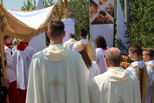 Procesja Bożego Ciała w Bielanach - 2017