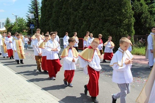 Procesja Bożego Ciała w Bielanach - 2017