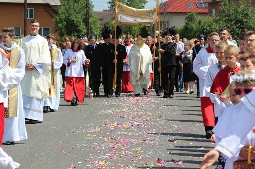 Procesja Bożego Ciała w Bielanach - 2017