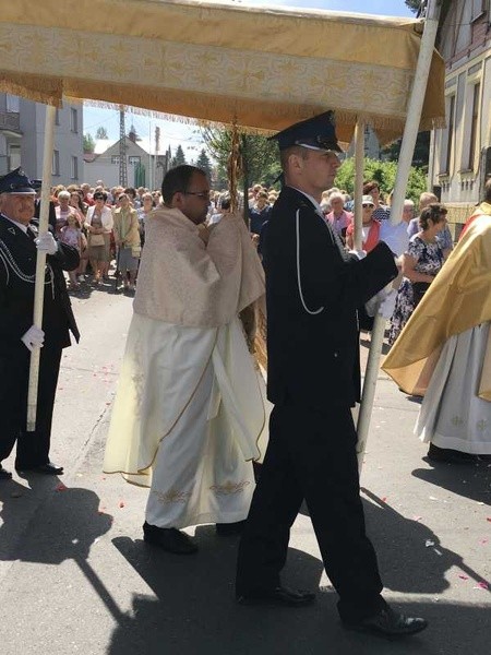 Procesja Bożego Ciała w Czechowicach-Dziedzicach na Lesisku - 2017