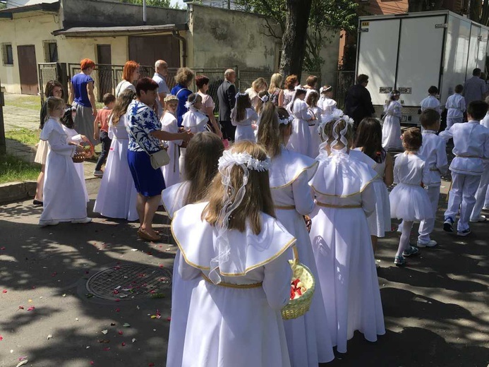 Procesja Bożego Ciała w Czechowicach-Dziedzicach na Lesisku - 2017