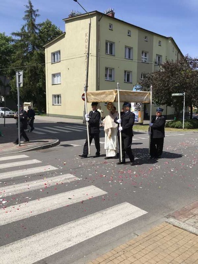 Procesja Bożego Ciała w Czechowicach-Dziedzicach na Lesisku - 2017