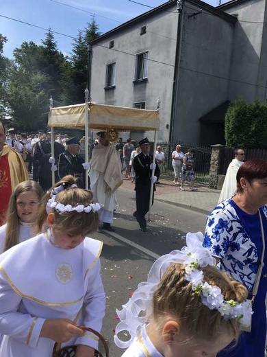 Procesja Bożego Ciała w Czechowicach-Dziedzicach na Lesisku - 2017