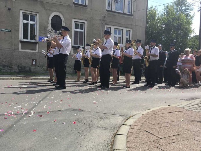 Procesja Bożego Ciała w Czechowicach-Dziedzicach na Lesisku - 2017