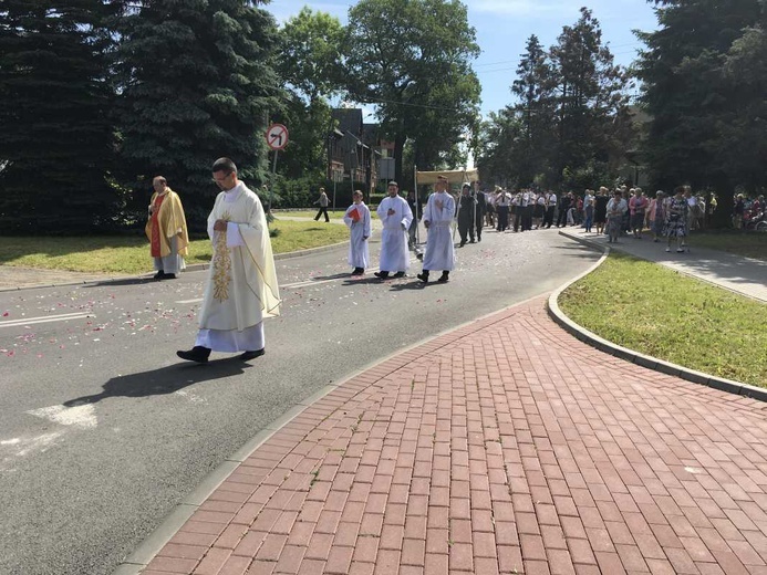 Procesja Bożego Ciała w Czechowicach-Dziedzicach na Lesisku - 2017