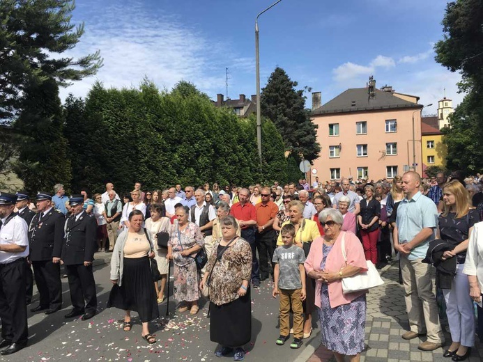 Procesja Bożego Ciała w Czechowicach-Dziedzicach na Lesisku - 2017