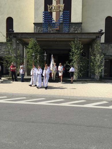 Procesja Bożego Ciała w Czechowicach-Dziedzicach na Lesisku - 2017