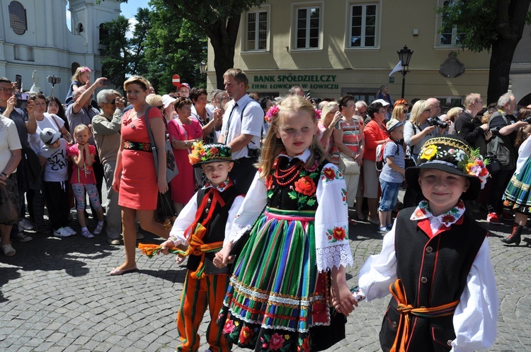 Boże Ciało w Łowiczu cz.2