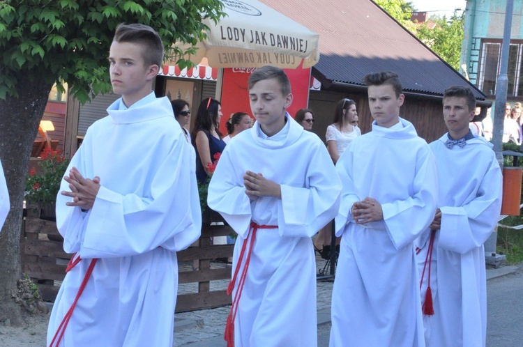 Zakliczyn - procesja Bożego Ciała