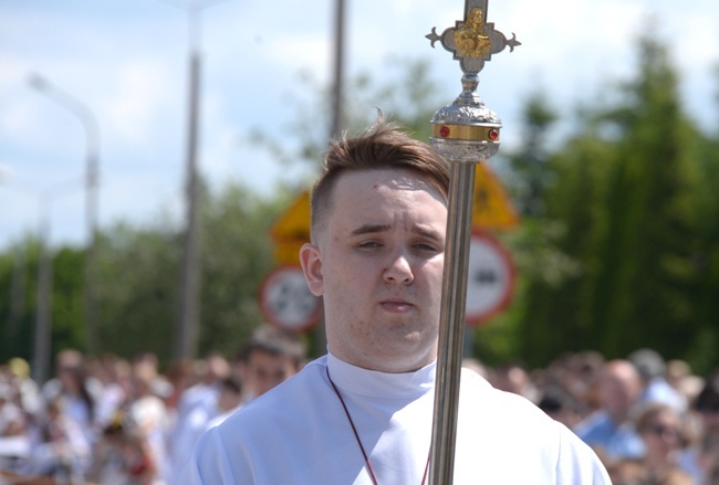 Procesja Bożego Ciała w Opocznie