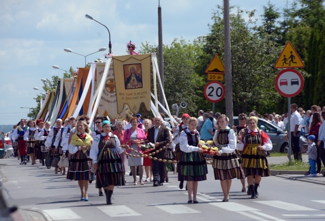 Procesja Bożego Ciała w Opocznie