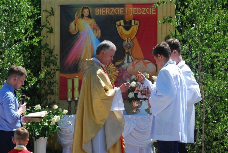 Boże Ciało w Jeninie