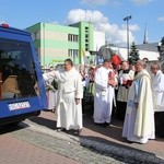 Powitanie MB Częstochowskiej w kościele rektorskim oo. pijarów w Łowiczu