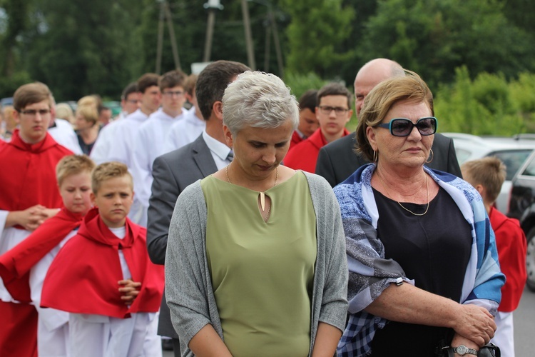 Powitanie ikony MB Częstochowskiej w Bełchowie