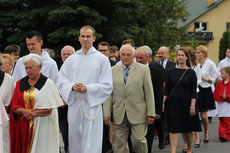 Powitanie ikony MB Częstochowskiej w Bełchowie