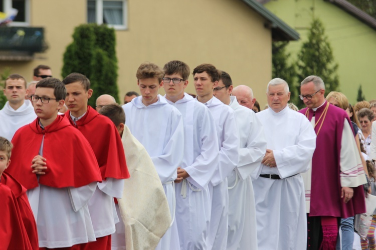 Powitanie ikony MB Częstochowskiej w Bełchowie