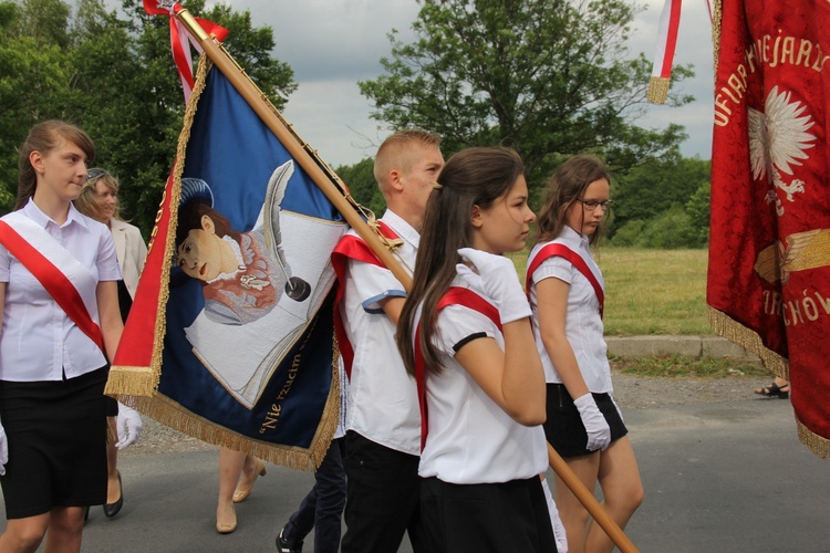 Powitanie ikony MB Częstochowskiej w Bełchowie