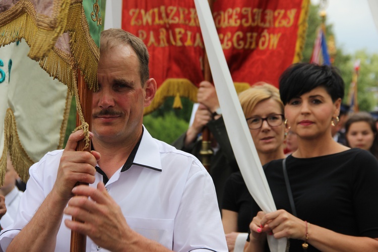 Powitanie ikony MB Częstochowskiej w Bełchowie