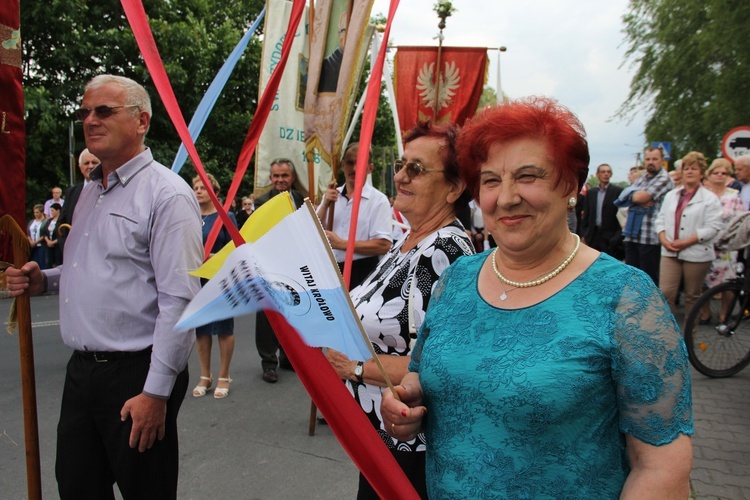 Powitanie ikony MB Częstochowskiej w Bełchowie