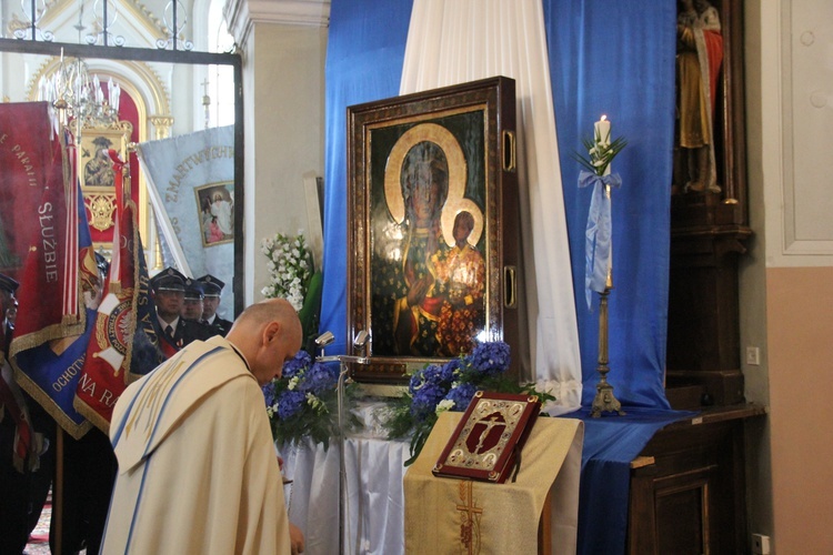 Powitanie ikony MB Częstochowskiej w Bełchowie