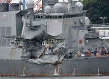 Odnaleziono ciała zaginionych marynarzy z USS Fitzgerald