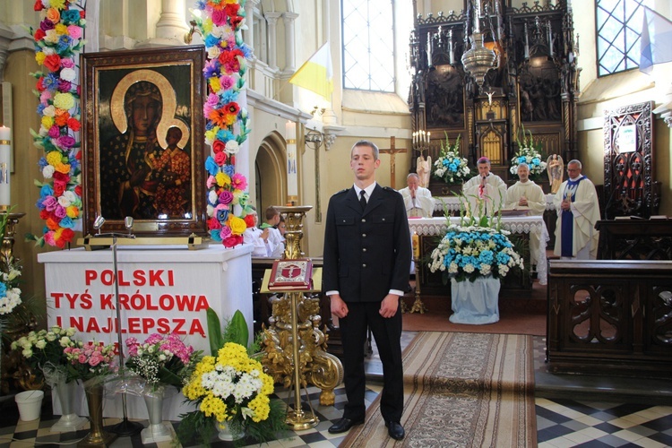 Powitanie ikony MB Częstochowskiej w Nieborowie