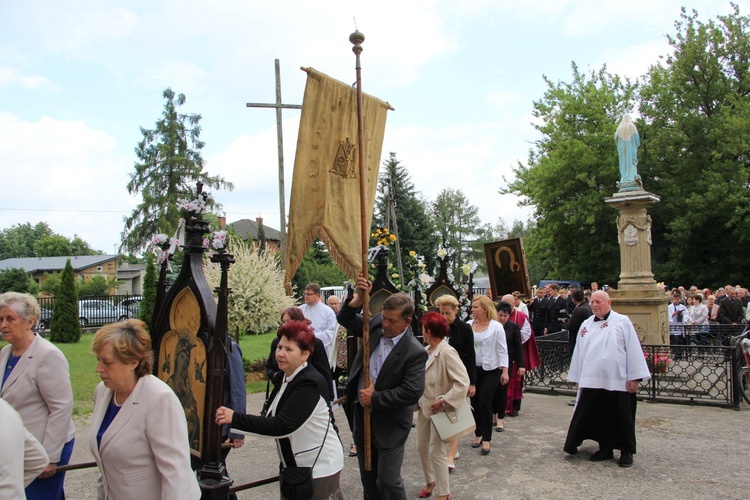 Powitanie ikony MB Częstochowskiej w Nieborowie