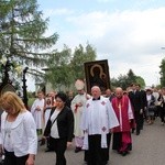 Powitanie ikony MB Częstochowskiej w Nieborowie