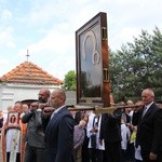 Powitanie ikony MB Częstochowskiej w Nieborowie